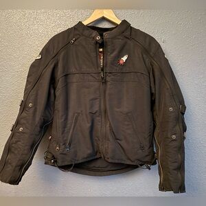 Joe Rocket Racing Women’s Black Performance Motorcycle Jacket Size M
